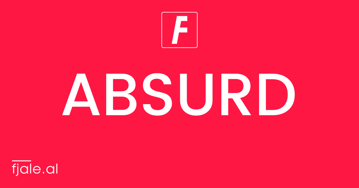 Absurd ‹ kuptimi ‹ FJALË