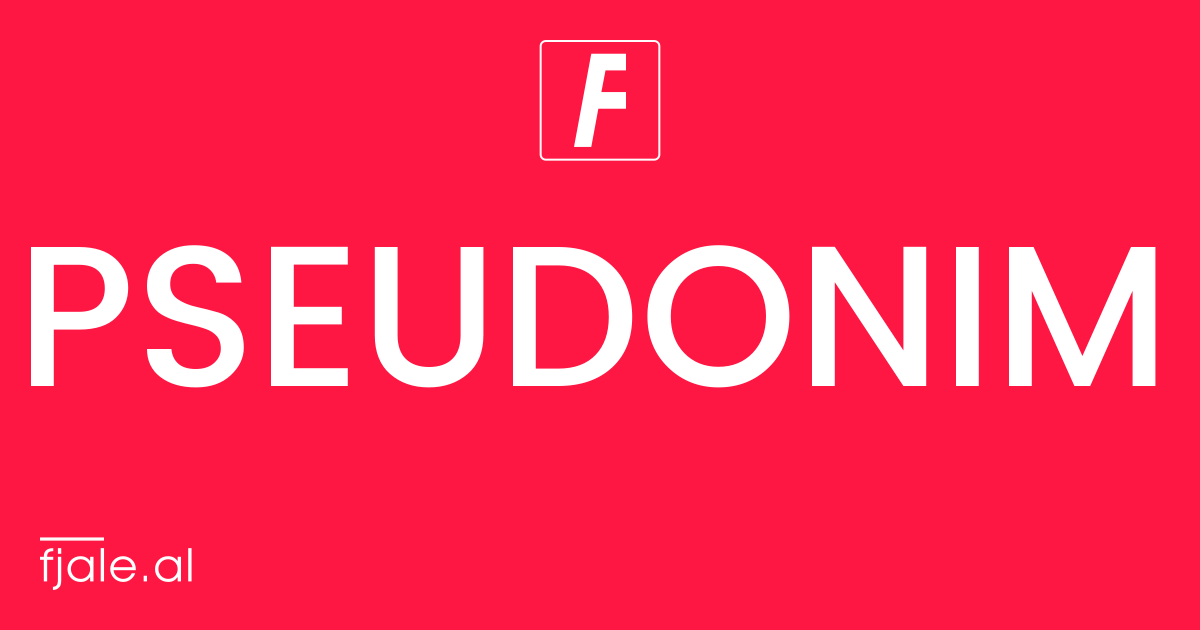 Pseudonim Użytkownika Internetu Np Forum Pseudonim ‹ kuptimi ‹ FJALË
